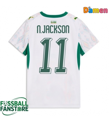 Senegal Nicolas Jackson #11 Replik Heimtrikot Damen WM 2026 Kurzarm